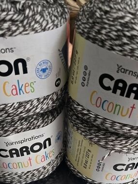 Caron Coconut Cakes Yarn - Licorice